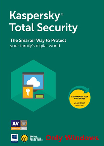 Kaspersky Total Security 2021 3 Devices 2 Years Digital CD Key